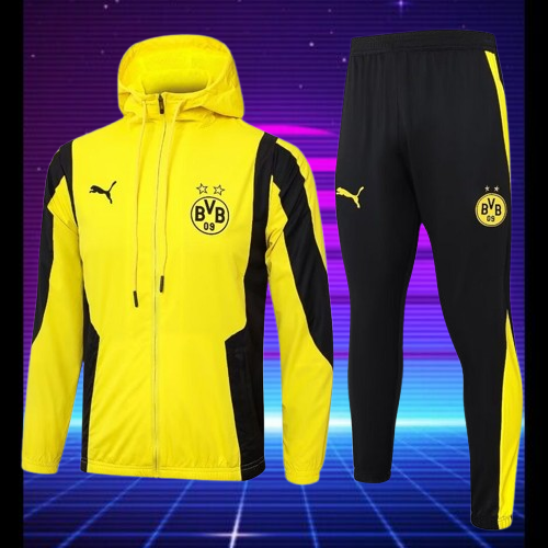 Borussia Dortmund. Conjunto 2025 (Poleron c/gorro)