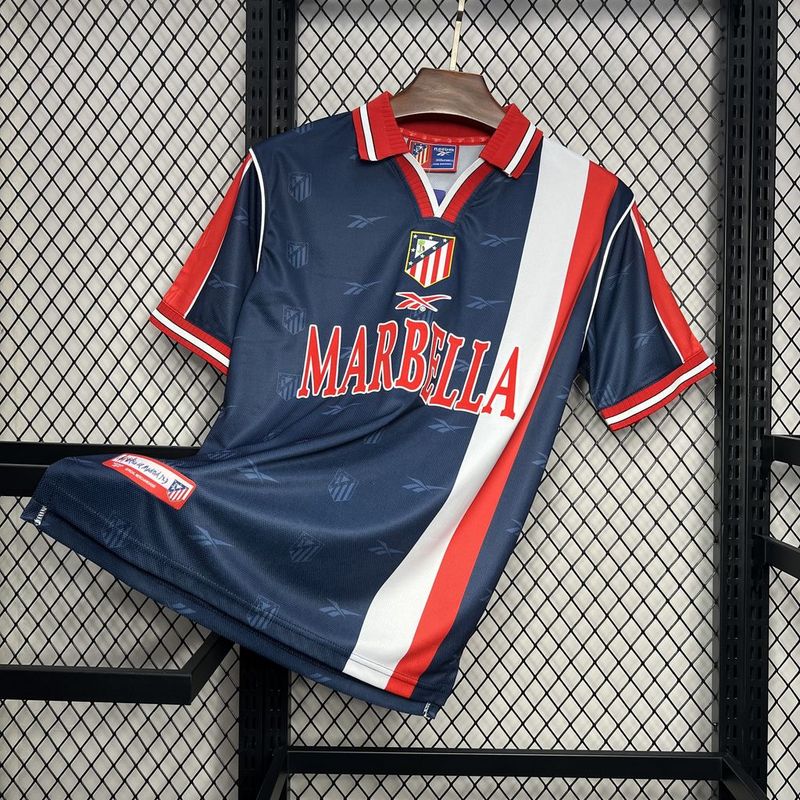 Atlético de Madrid. Camiseta visitante 1998-1999