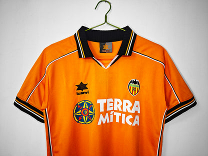 Valencia. Camiseta visitante 1999-2000