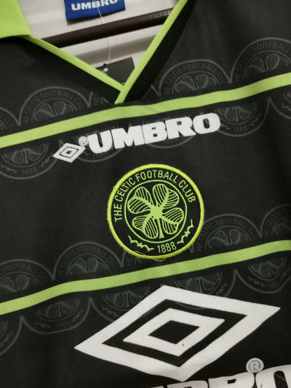 Celtic. Camiseta visitante 1998-1999