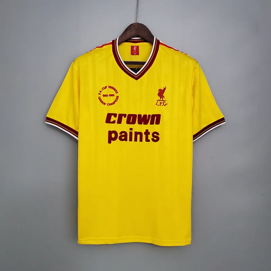 Liverpool. Tercera Camiseta 1985-1986