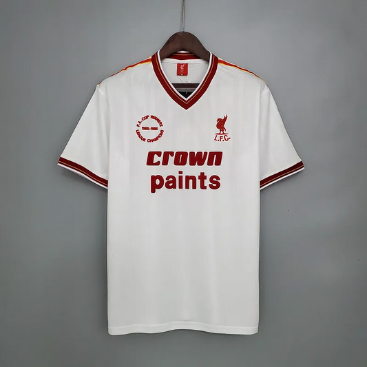 Liverpool. Camiseta visitante 1985-1986