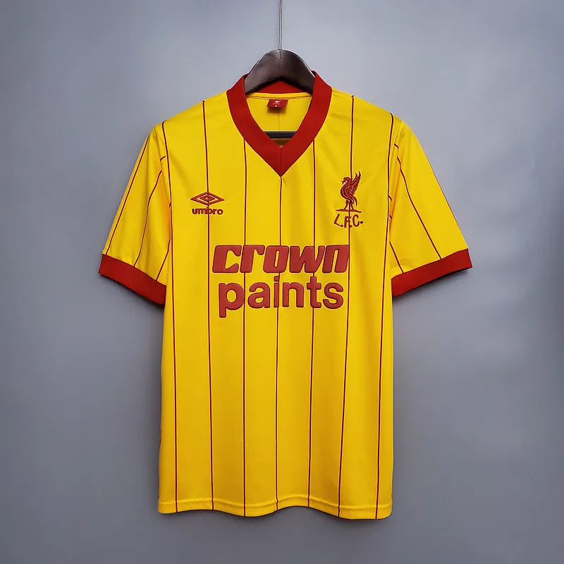 Liverpool. Camiseta visitante 1984-1985