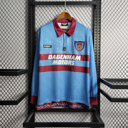 West Ham United. Camiseta visitante 1995-1997