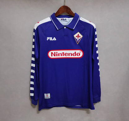 Fiorentina. Camiseta local 1998-1999